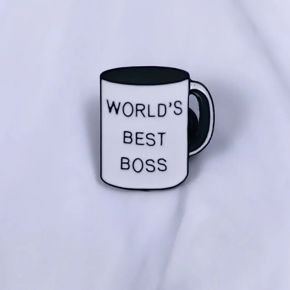 Best Boss Enamel Pin/ Brooch